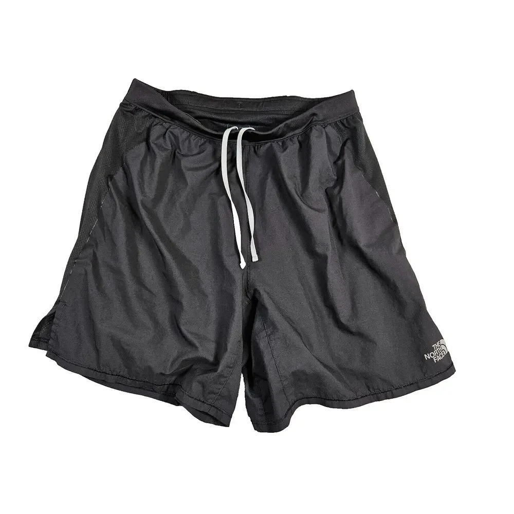The North Face Men's Black Flash Dry Flight Series Drawstring Active Shorts Sz S
